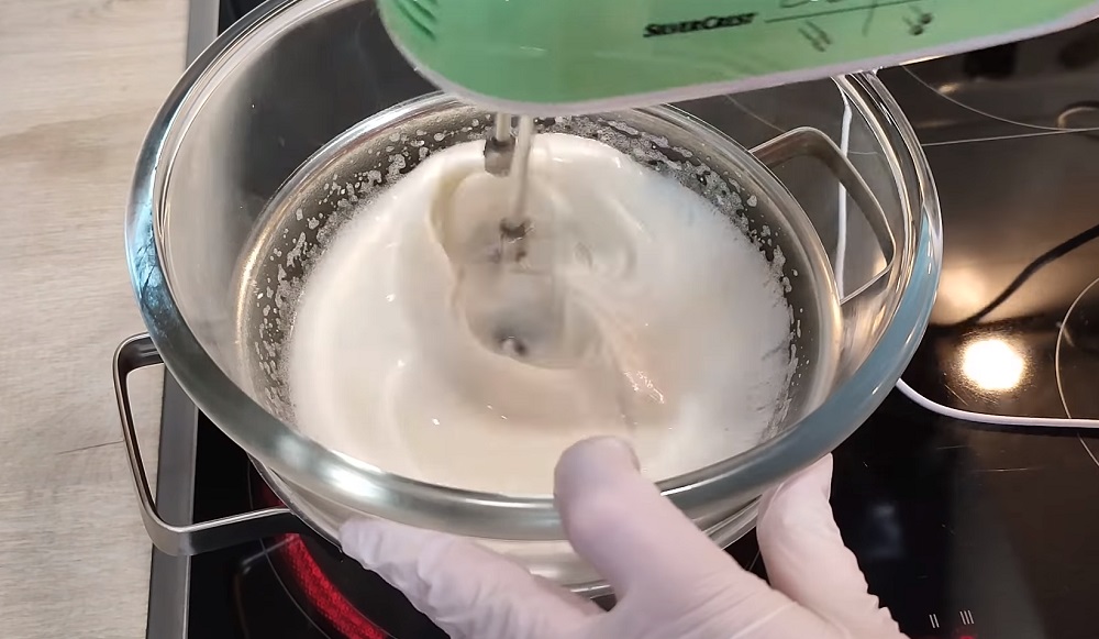 мокрое безе для торта