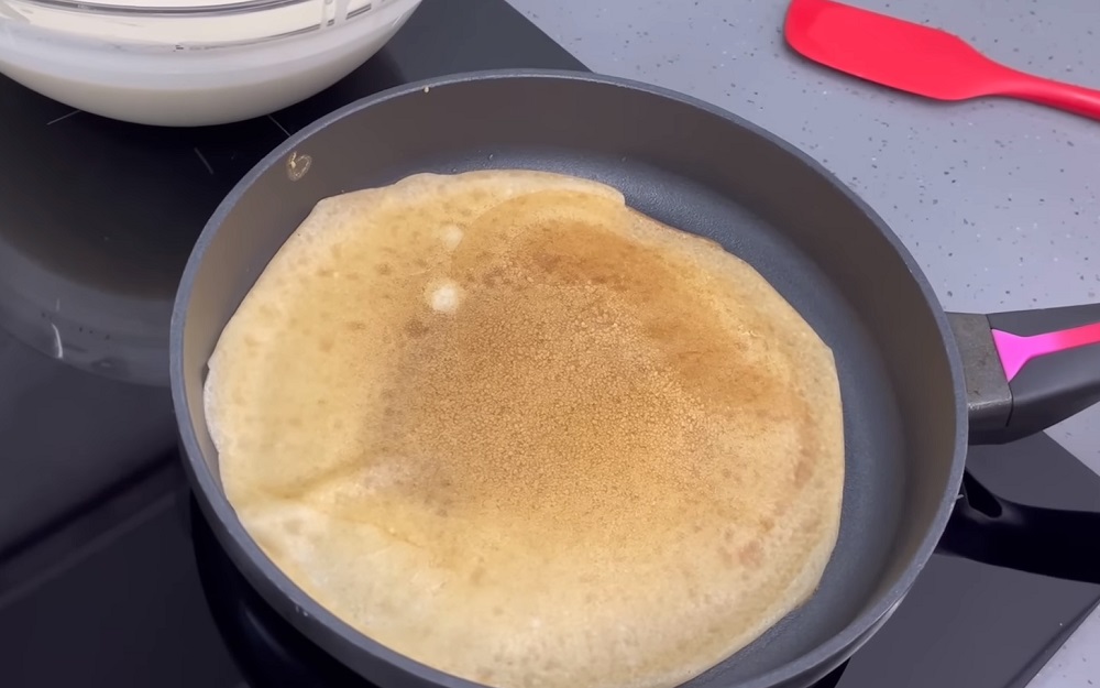 блины «2 молока» со сливками