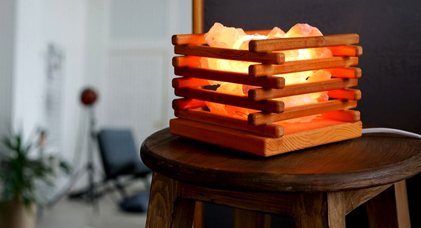 для чего предназначена солевая лампа для здоровья