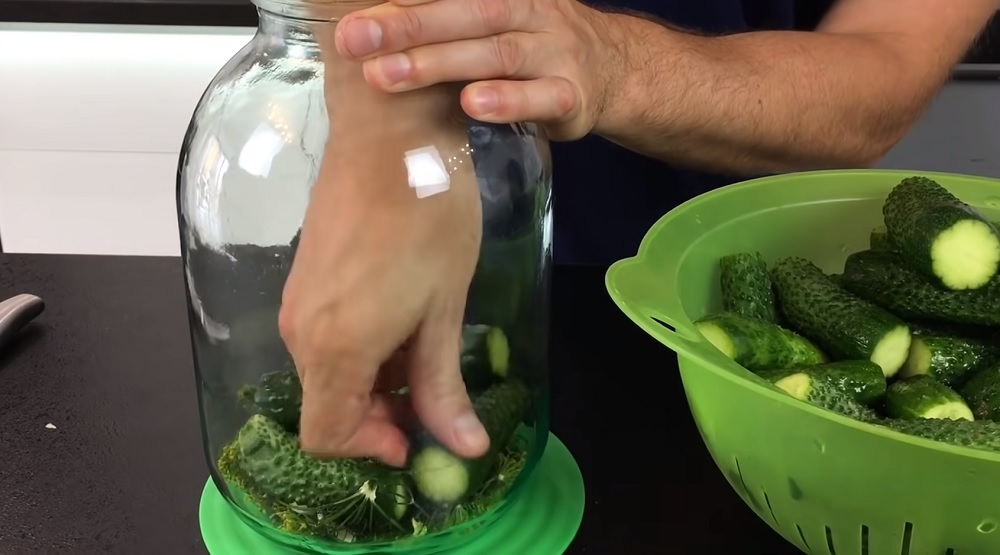 заполнить банку