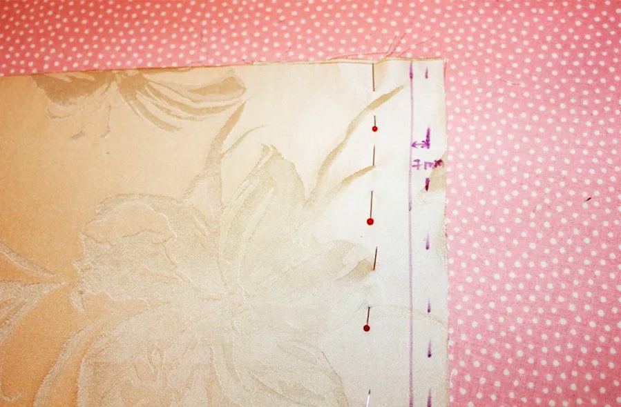 наметка для французского шва