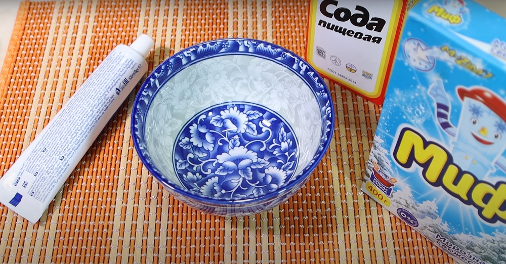 миска для компонентов средства