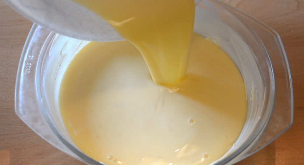 форма с тестом для омлета