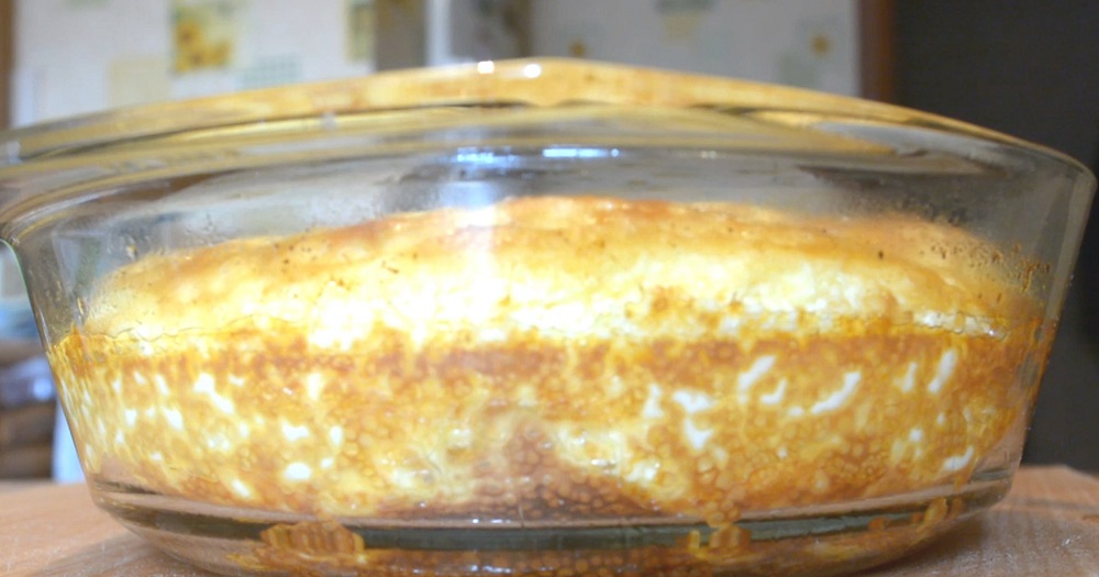 испеченный омлет