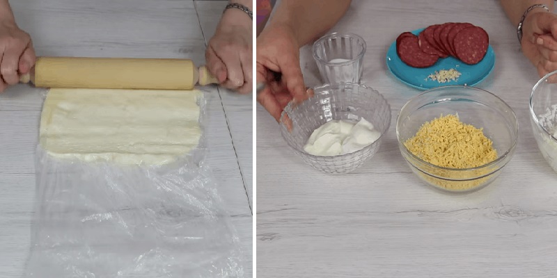 рецепт сырного рулета