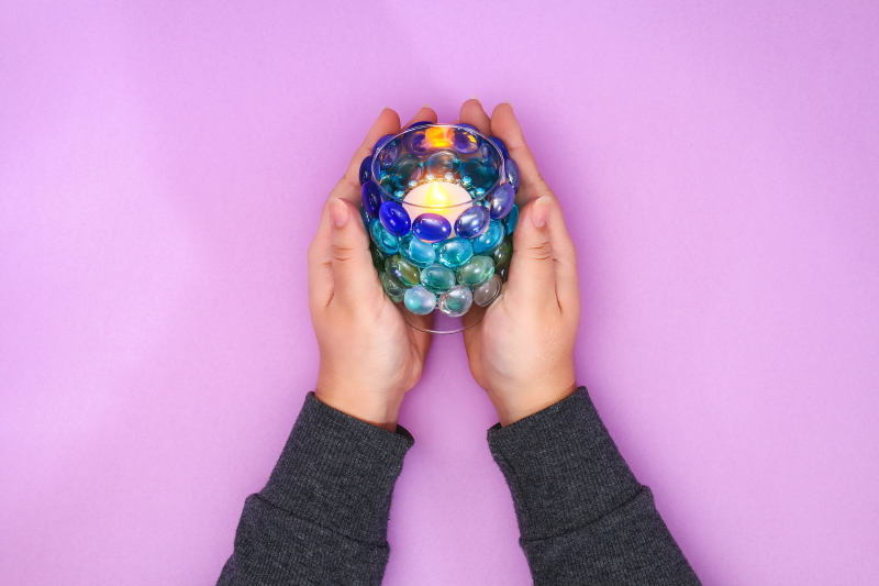 как сделать ночной светильник своими руками