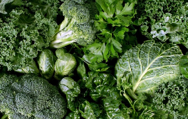 зеленые овощи