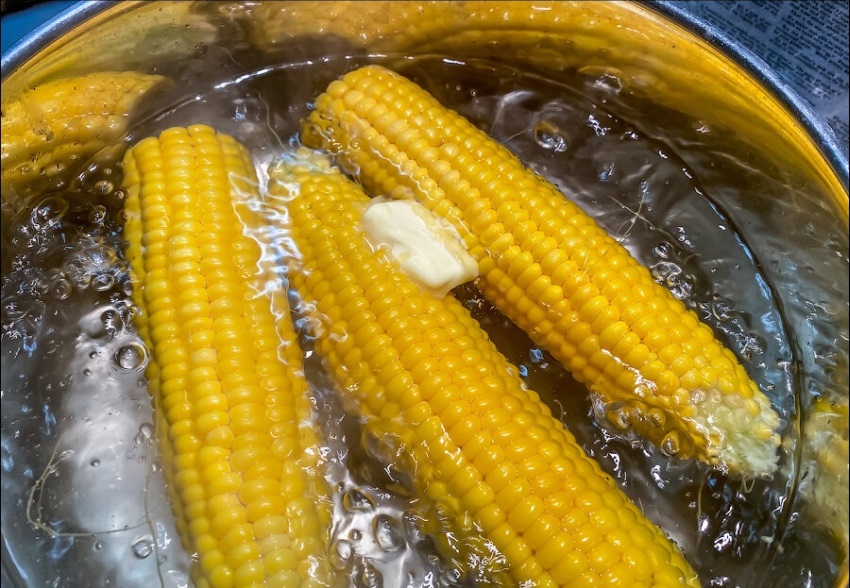 сливочное масло при варке кукурузы