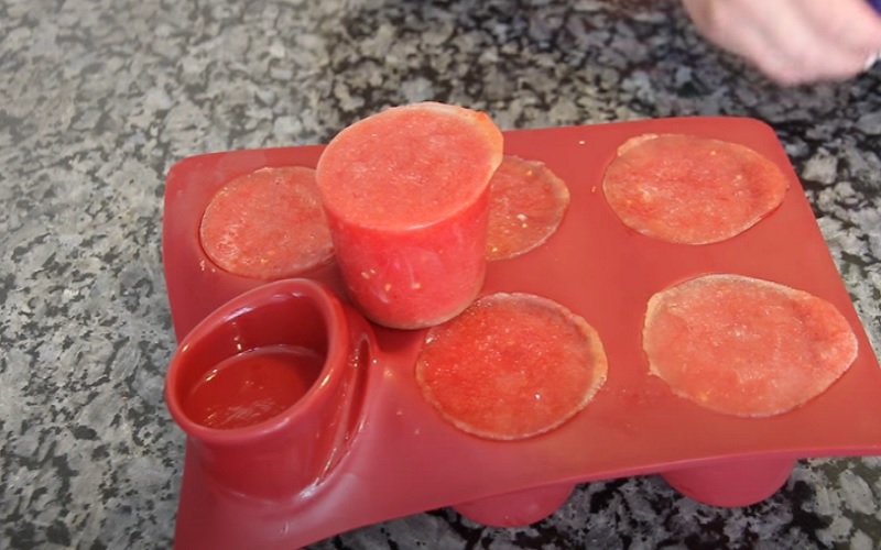 как заготовить помидоры на зиму в силиконовой форме