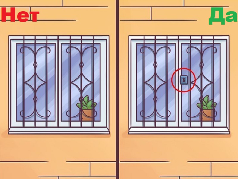 зачем ставить решетки на окна