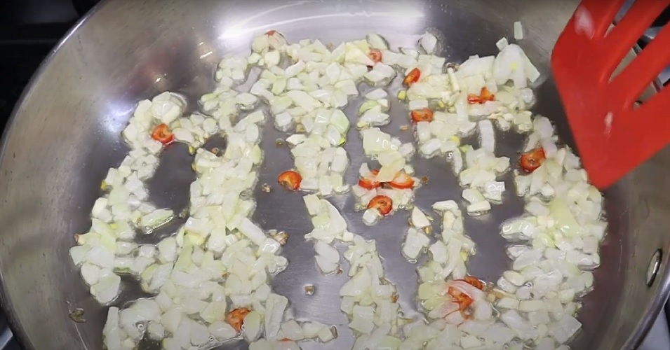 как жарить заправку