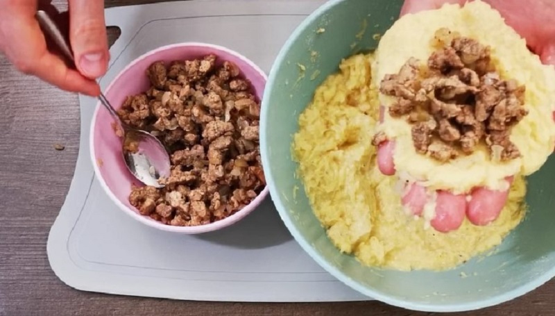 как сформировать картофельные зразы