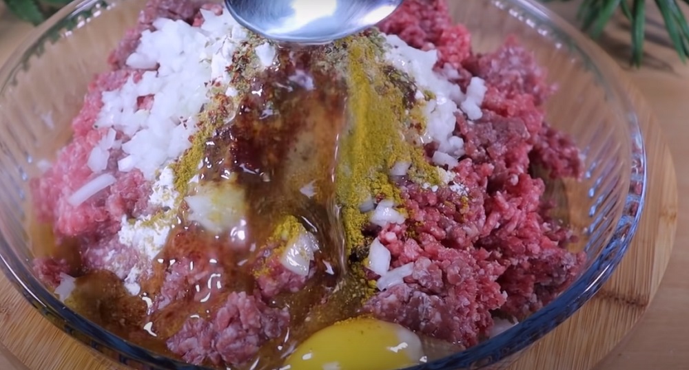 сделать фарш для рулета