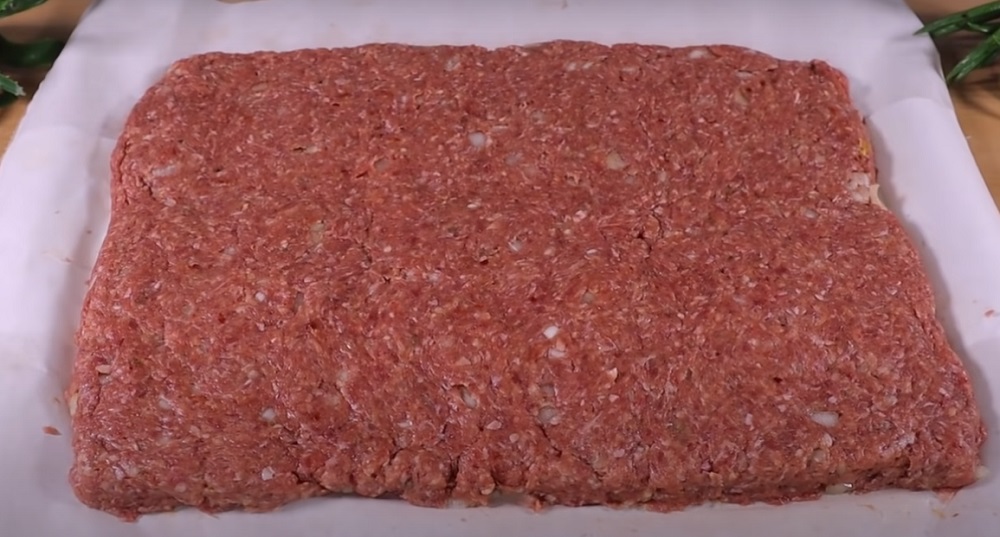 сделать корж из фарша