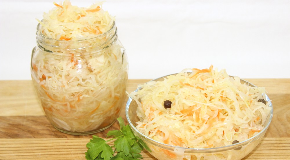 квашеная капуста с мёдом