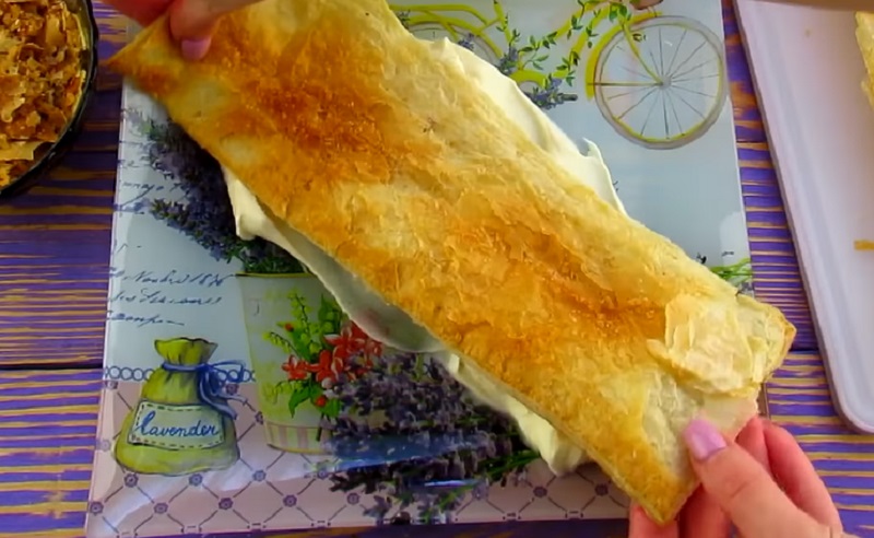 собрать ленивый наполеон