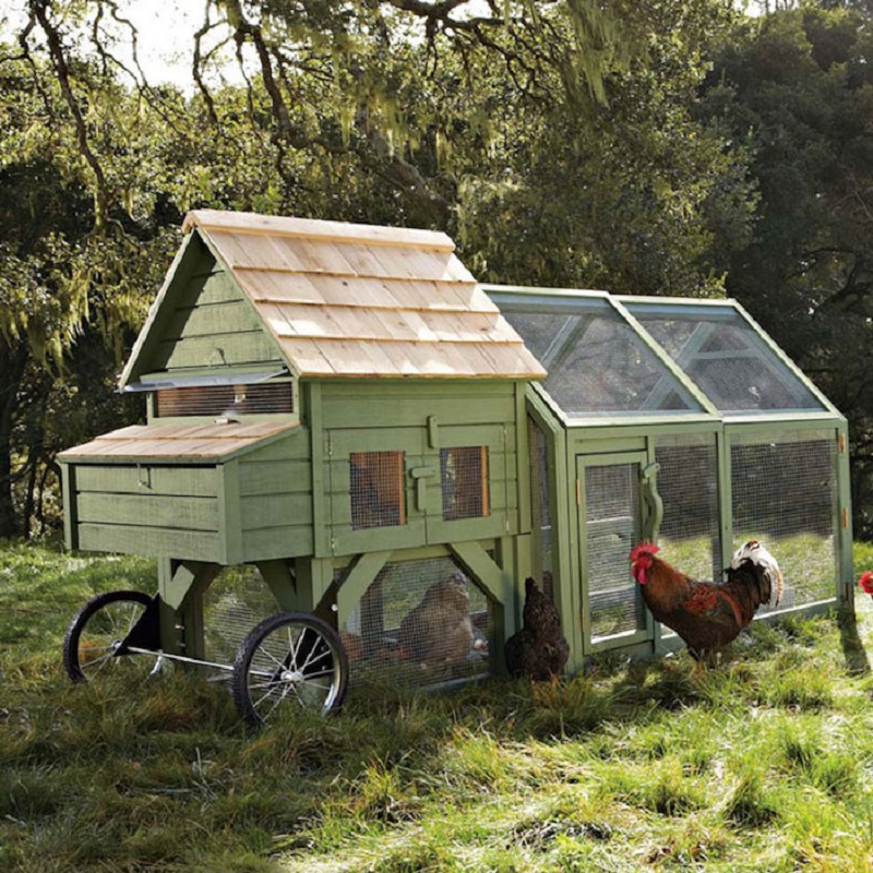 курятник на колесах