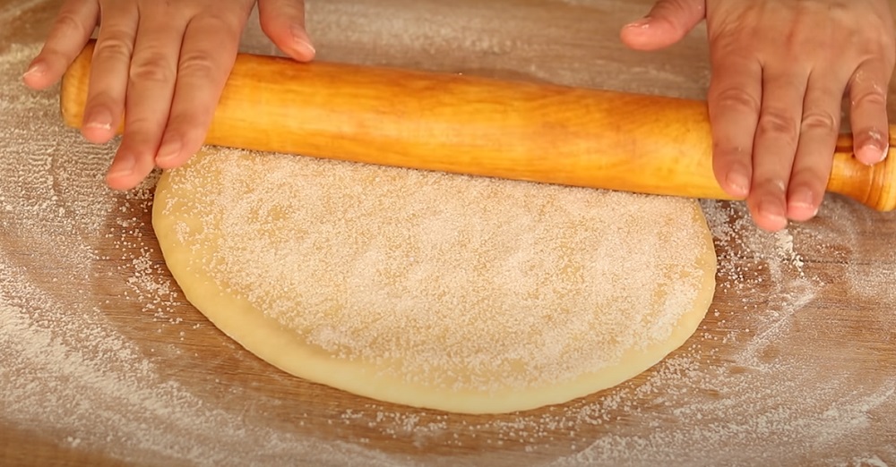 печенье на кефире посыпать сахаром