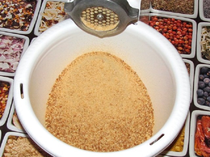 размолоть сухари для пирожного картошка