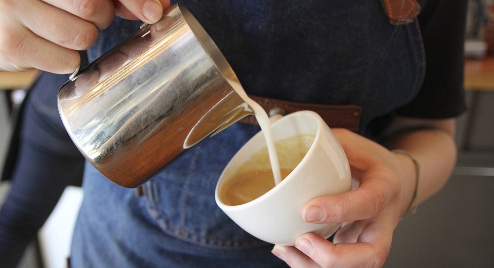 кофе с молоком в Италии