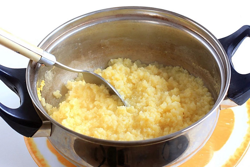 варим пшенную крупу