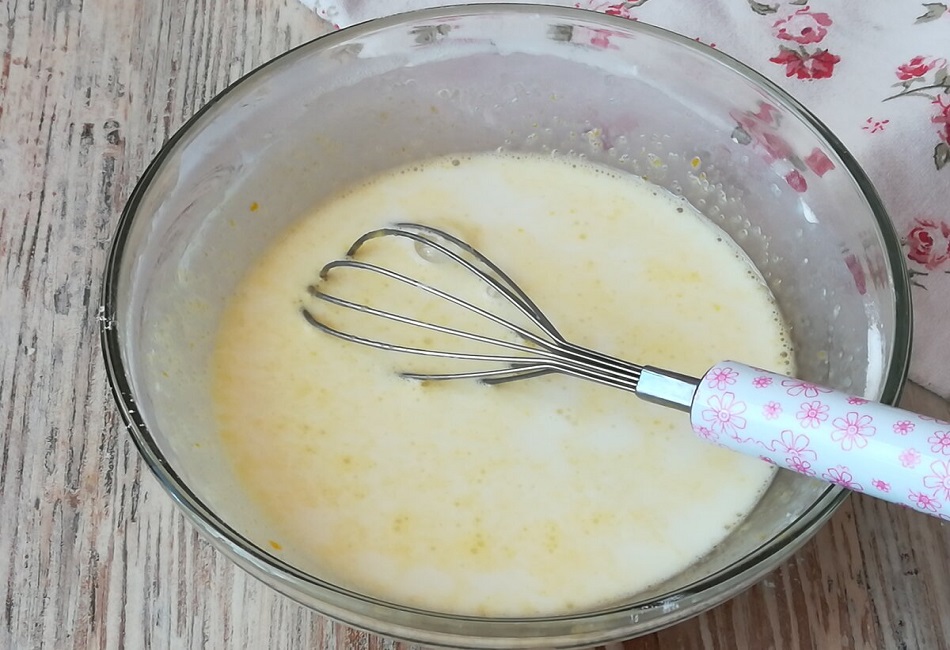 яично-молочная смесь