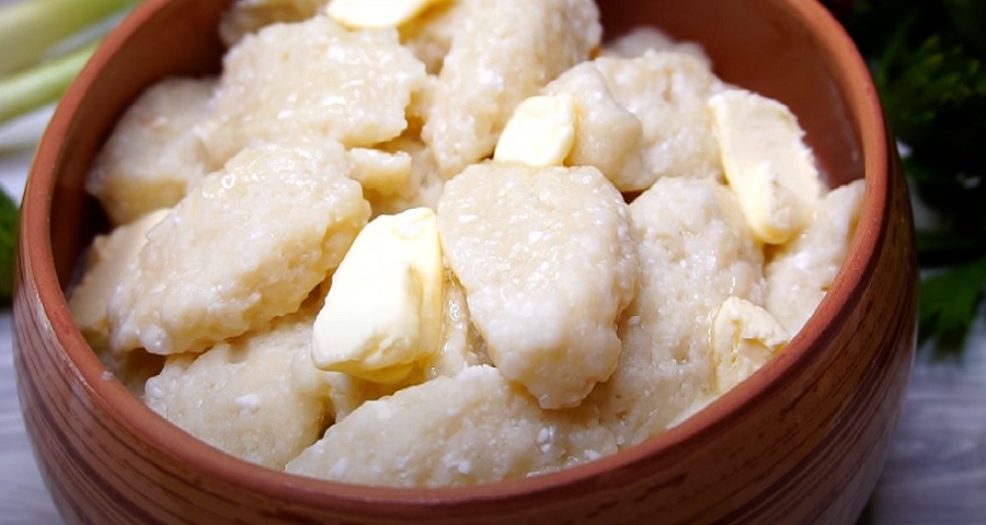 готовые ленивые вареники с манкой