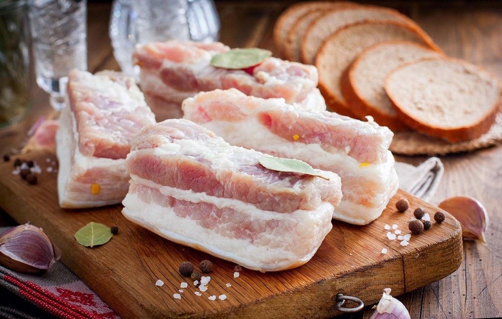 сало для закуски