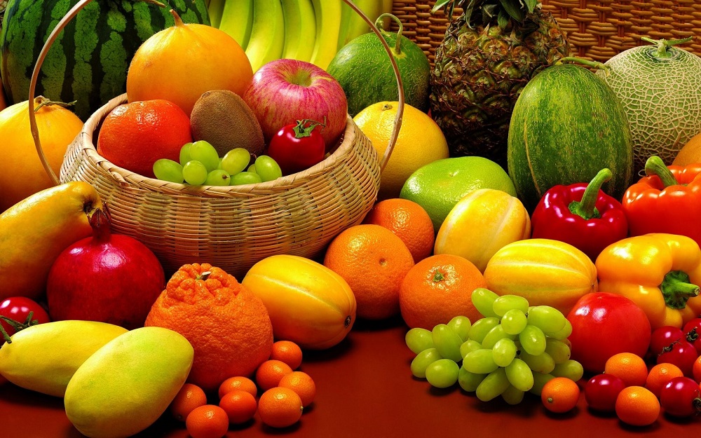 полезные фрукты 