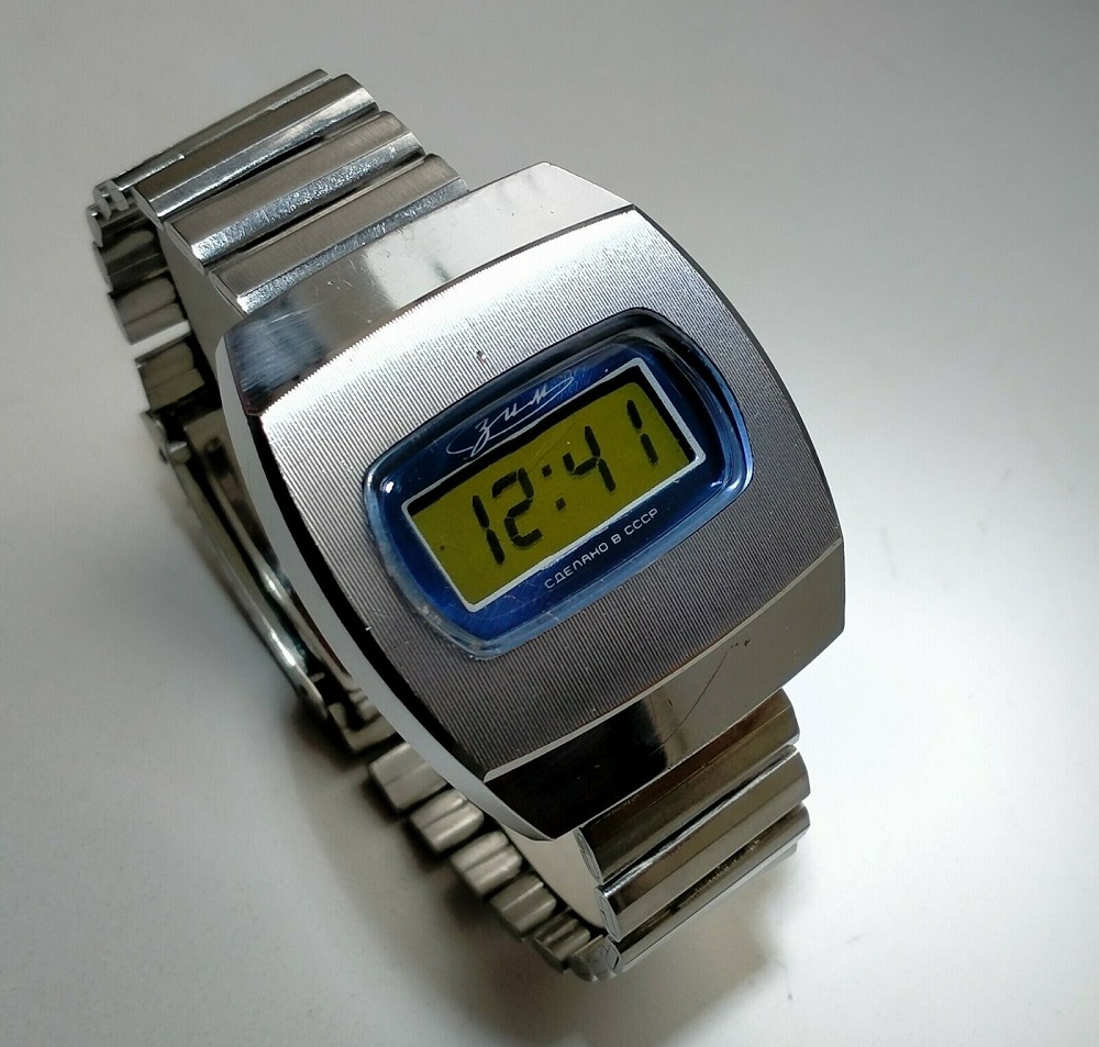 советские наручные часы электроника Б6-02