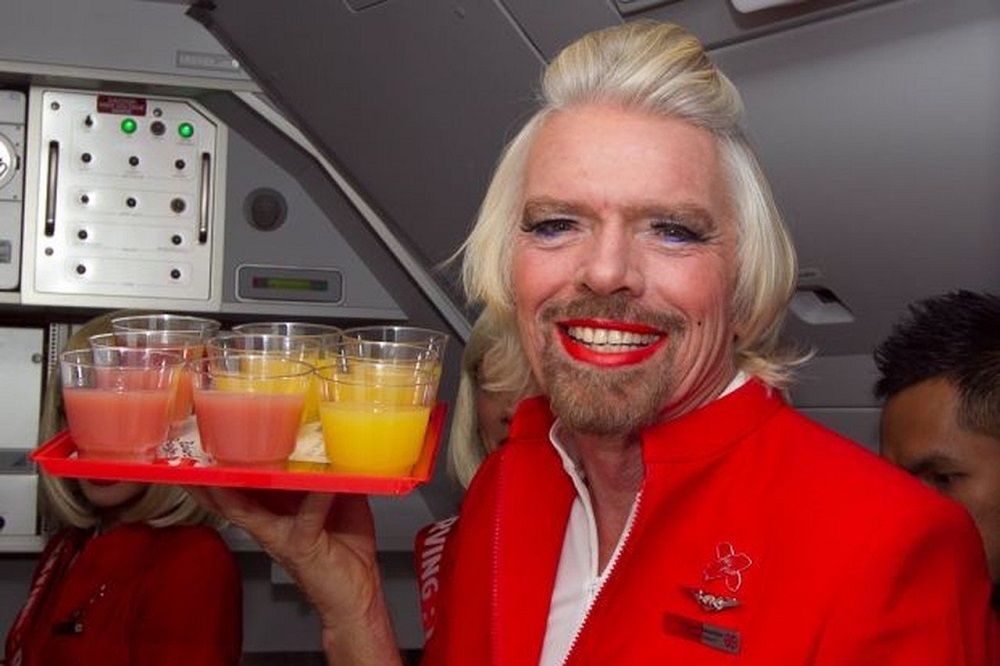 ричард брэнсон стюардесса