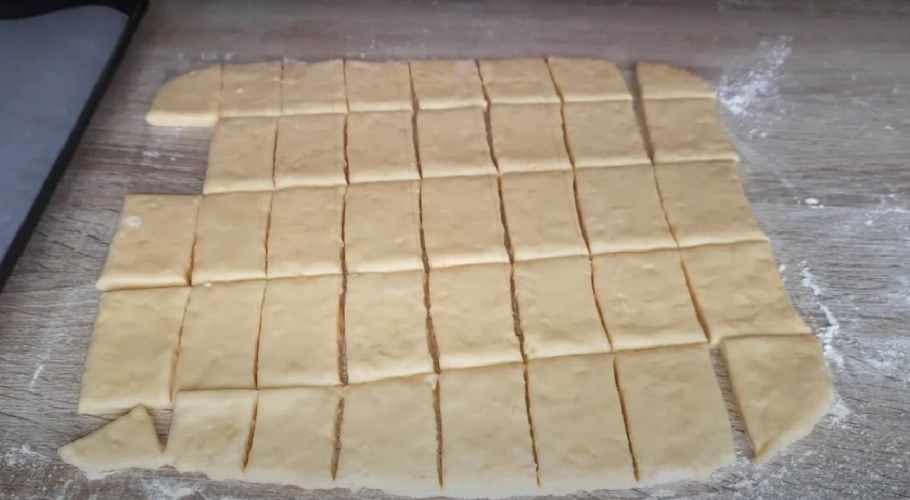 как разрезать печенье