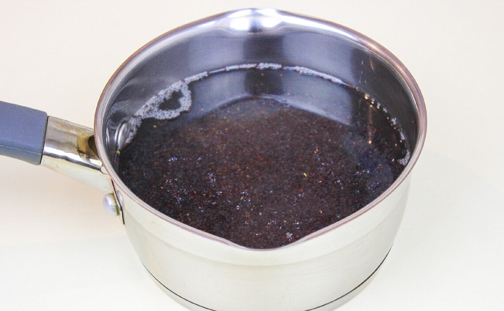 залить мак кипятком