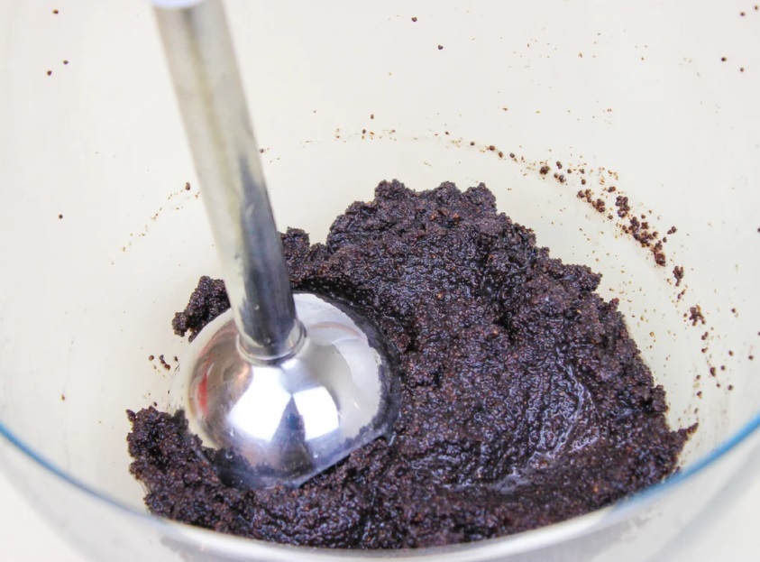 растереть мак блендером