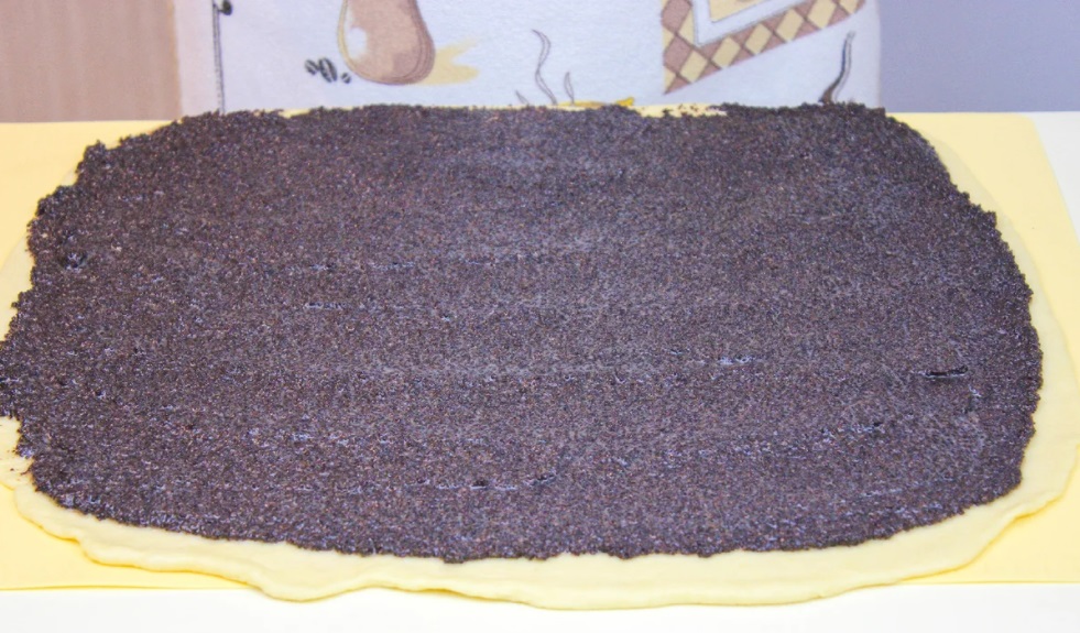 маковый рулет заготовка