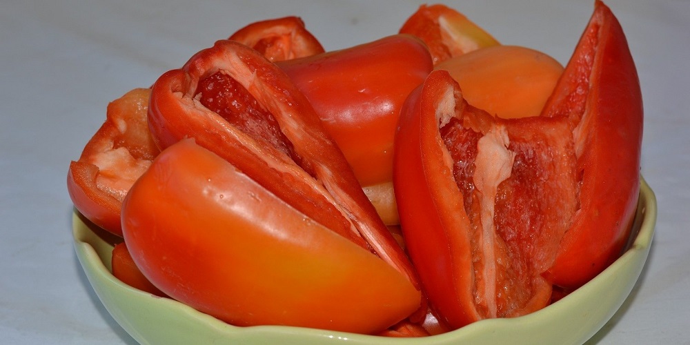 нарезанный перец